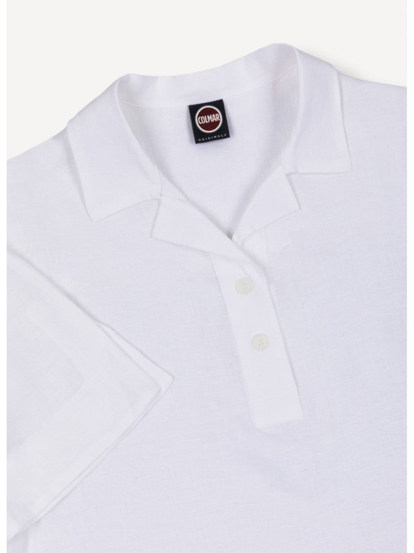 Colmar Originals Cropped Polo Shirt With Classic Collar