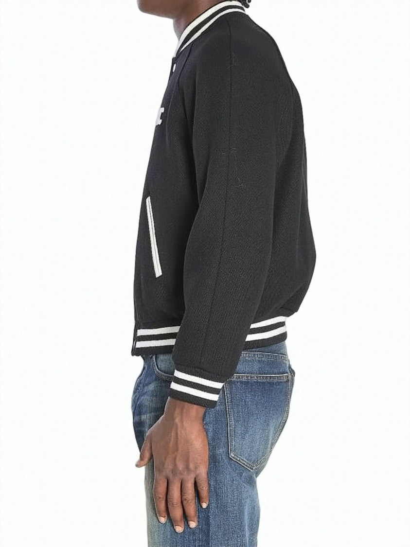 Celine Textured Wool Teddy Jacket