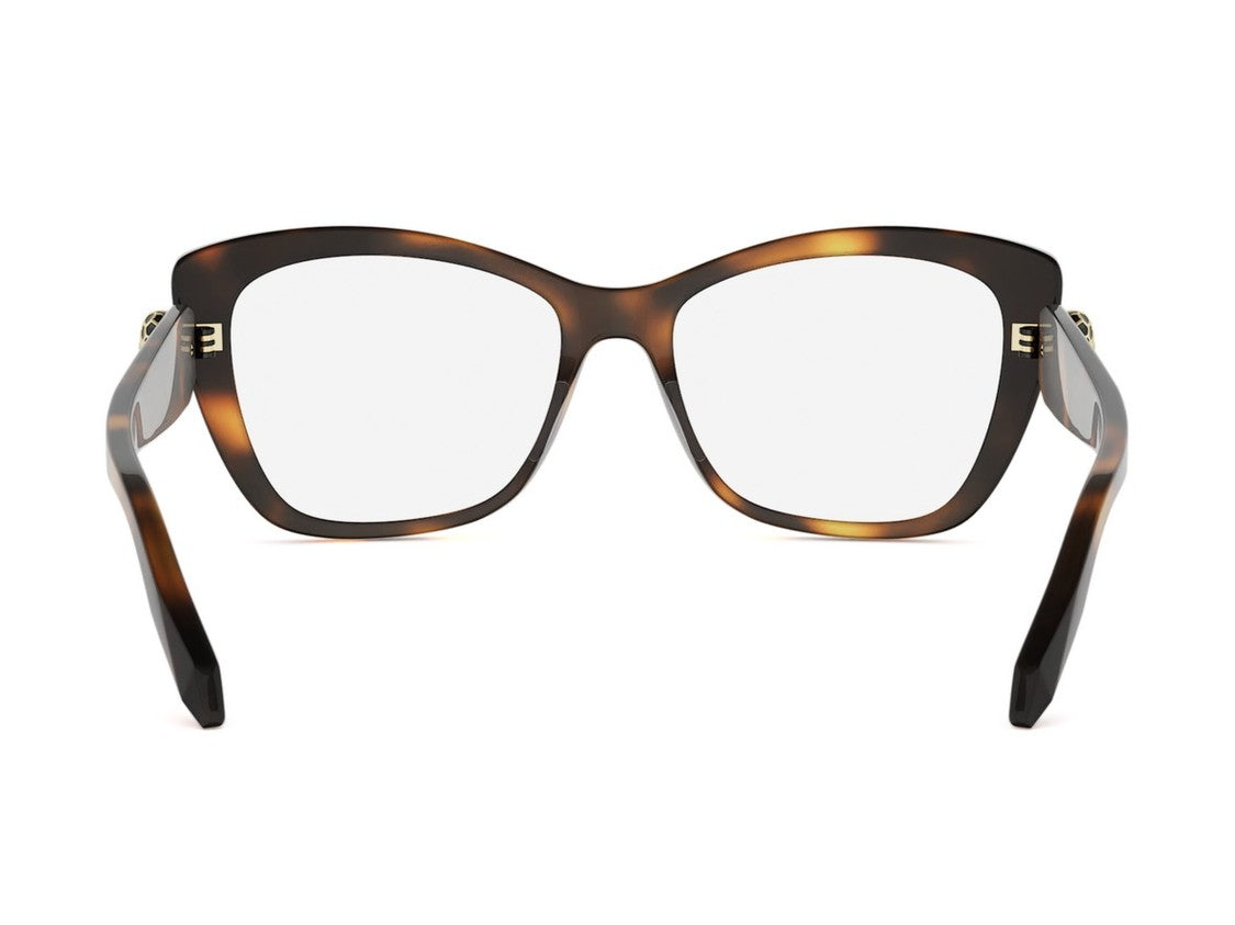 Bulgari Bv50074i Oversized Square Tortoiseshell Eyeglasses