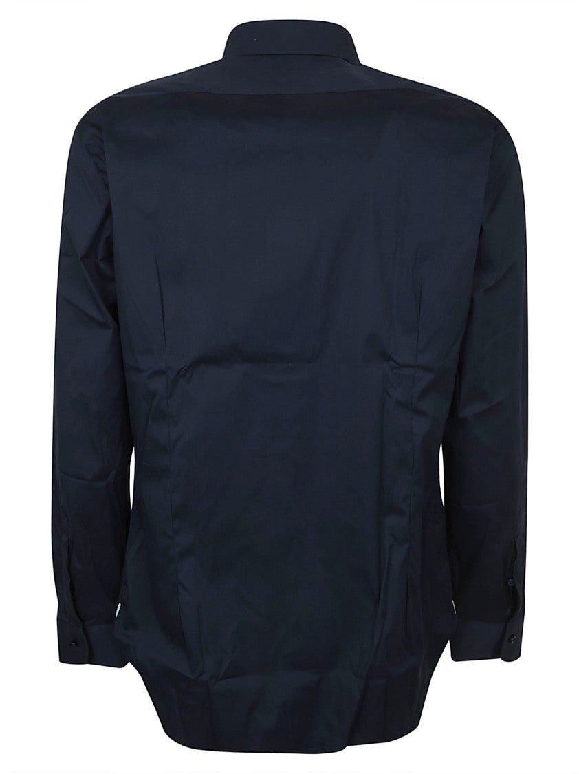 Barba Napoli Slightly Stretch Cotton Formal Shirt