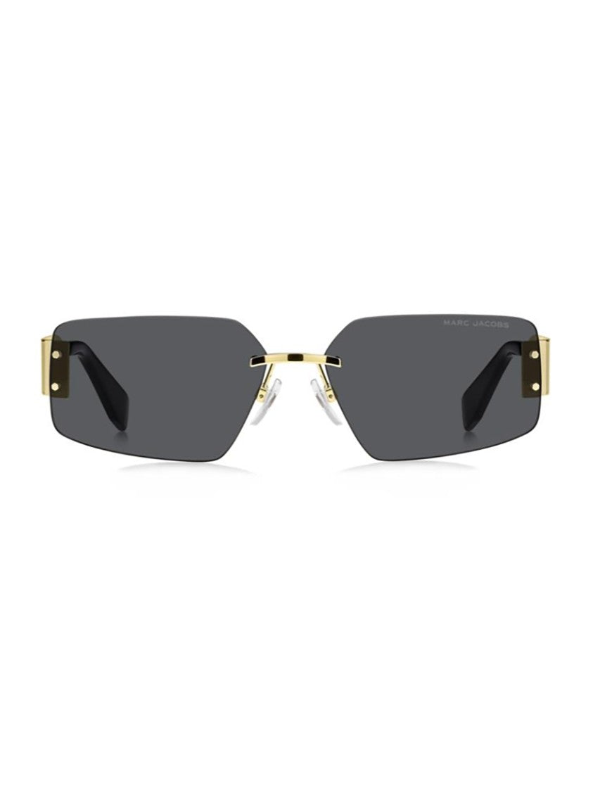 Marc Jacobs Marc 875/S Rimless Rectangular Gold Sunglasses