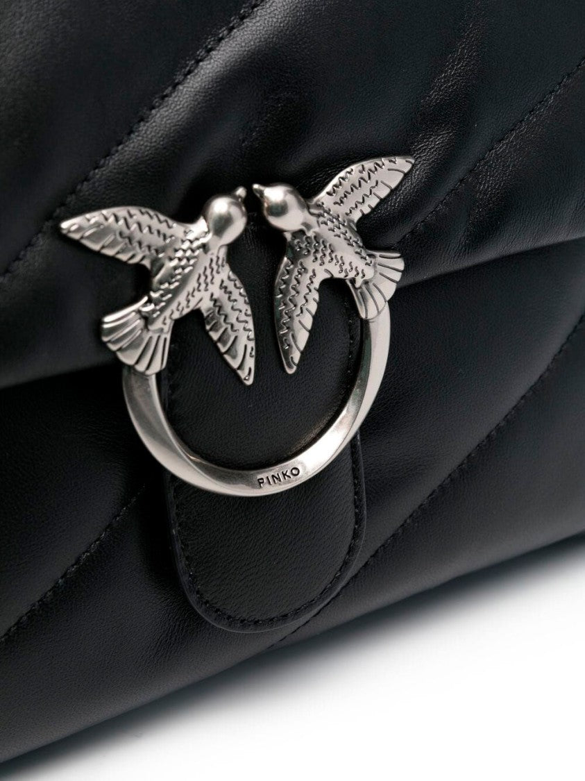 Pinko Puff Maxi Quilt Classic `Love` Bag