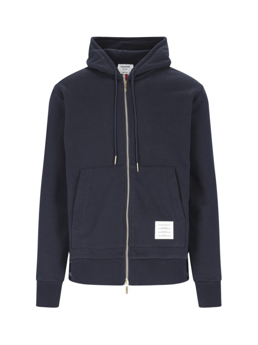 Thom Browne Zip Sweatshirt – Blue