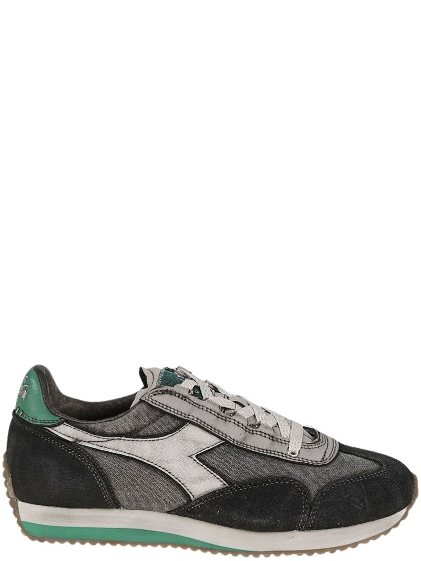 Diadora Equipe Dirty Suede Mesh Low-Profile Sneakers