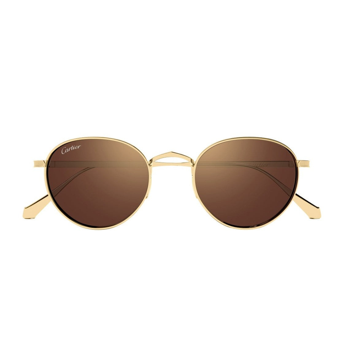 Cartier Gold Signature C De Cartier Titanium Phantos Sunglasses