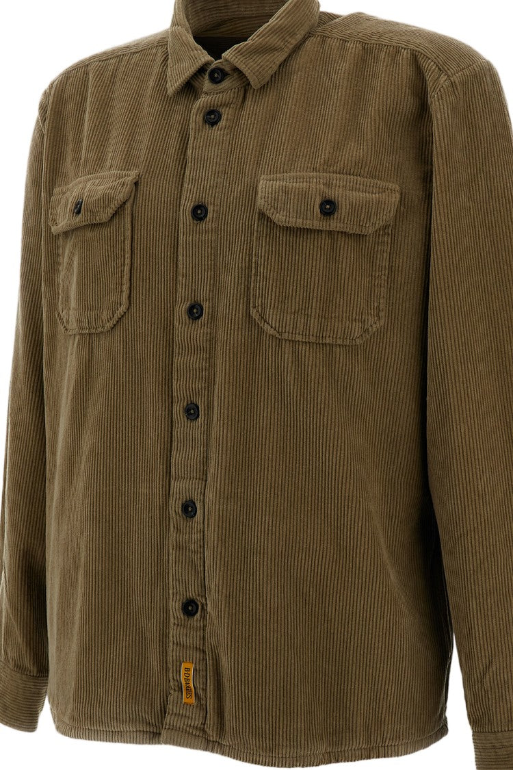 Bdbaggies Beige Corduroy Overshirt Jacket