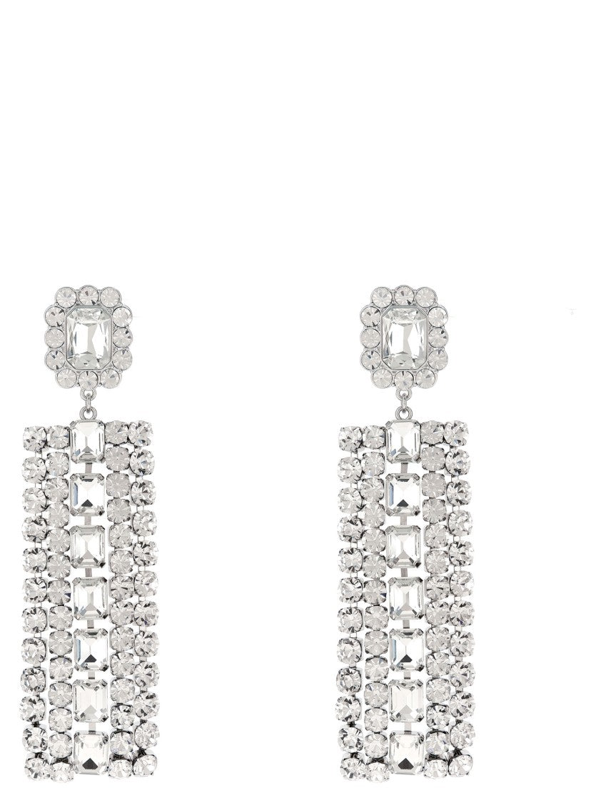Self-Portrait 'Multi Crystal Droplet' Earrings