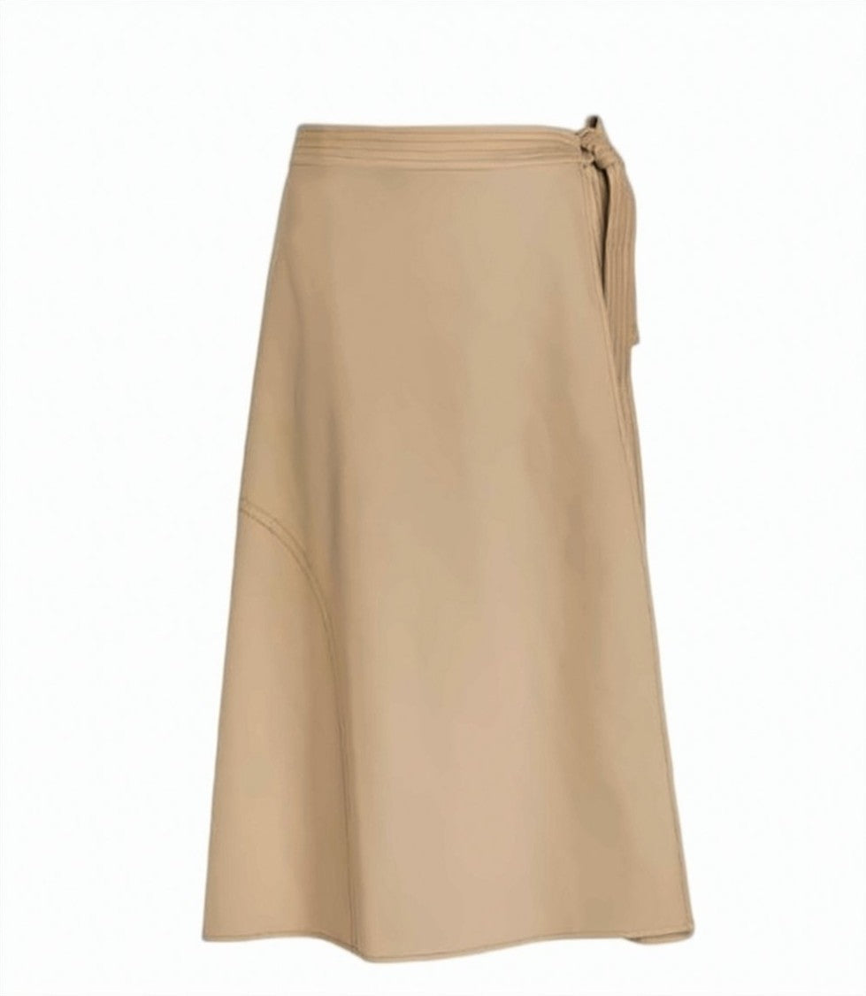 Max Mara Mmlrane Flared Skirt With Elasticated Waist