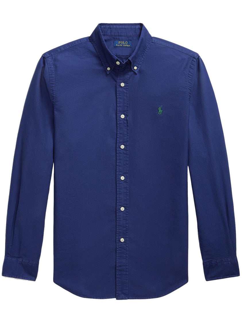 Polo Ralph Lauren Deep Blue Tailored Fit Pullover Shirt