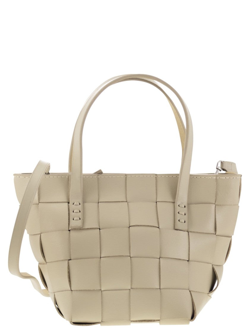 Dragon Japan Mini - Woven Leather Bag