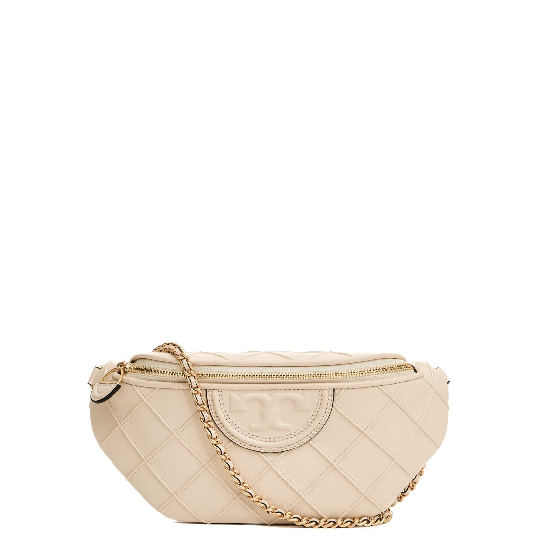 Tory Burch Belt Bag Double Zip New Cream