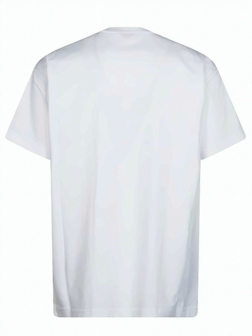 Diesel Short-Sleeved Cotton T-Shirt With Dolphin Graphic