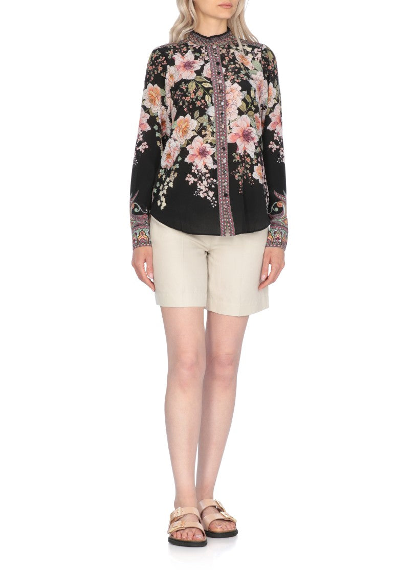 Hale Bob Black Hale Bob Silk Shirt