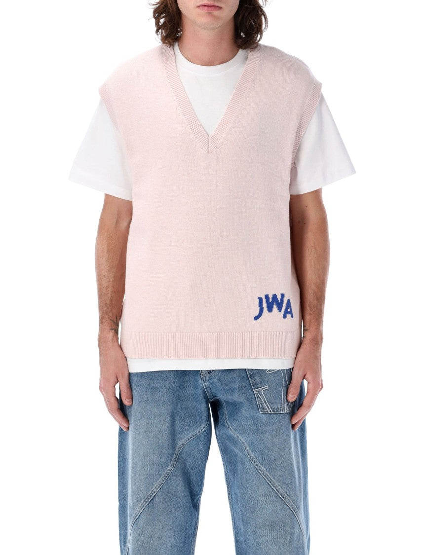 J. W. Anderson Relaxed Fit V-Neck Vest