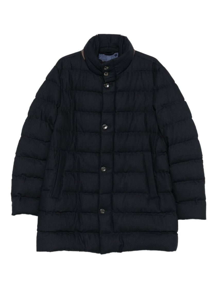 Herno Quilted Black Jacket With Tailored Fit