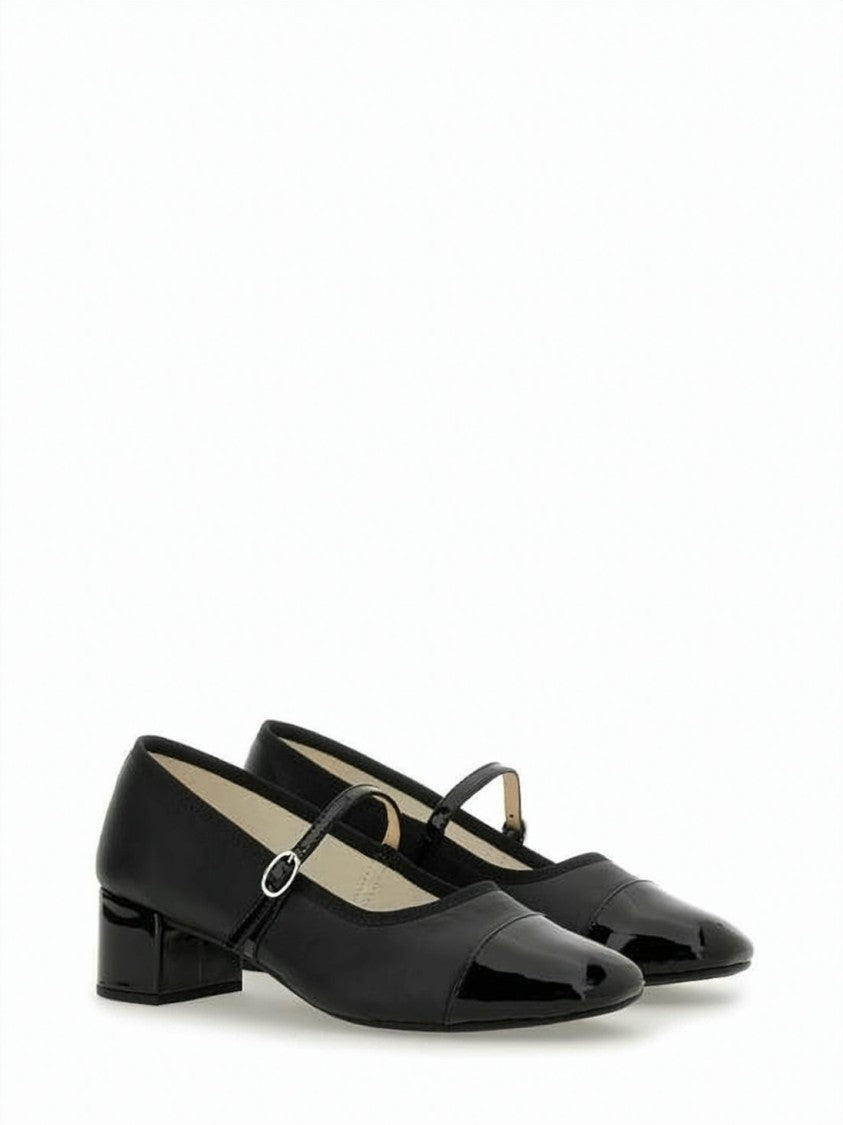 Repetto Pointed-Toe Pump With Low Kitten Heel