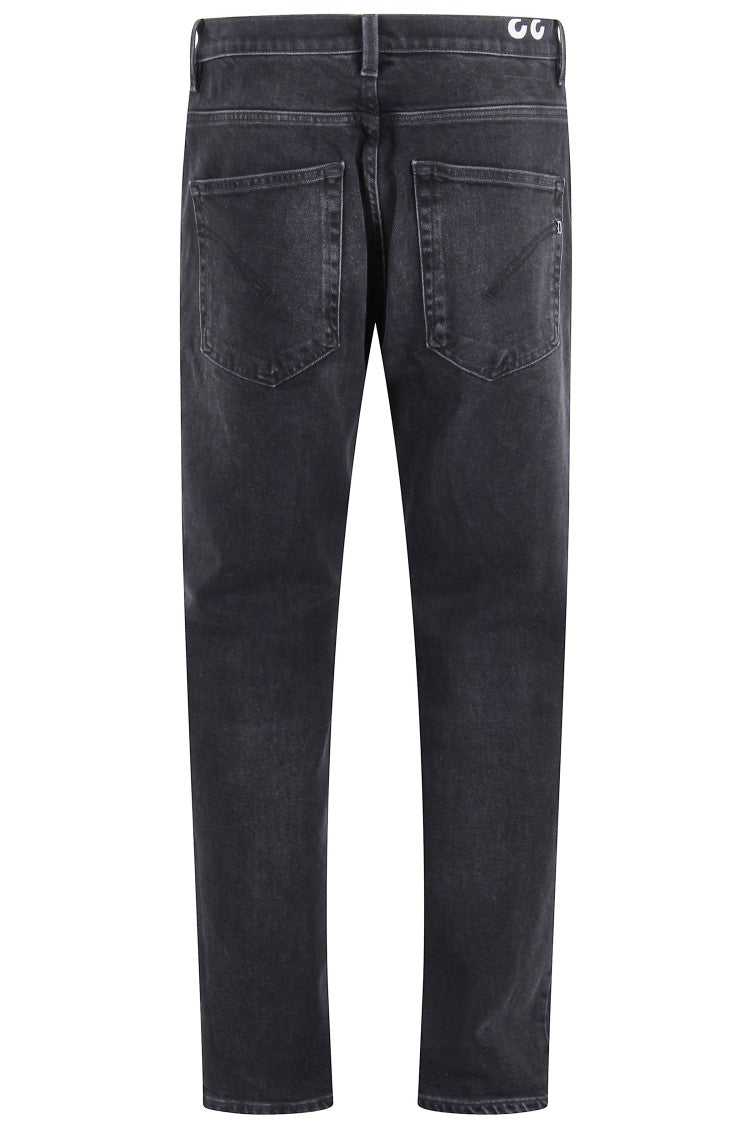 Dondup Brighton Model Washed Black Jeans