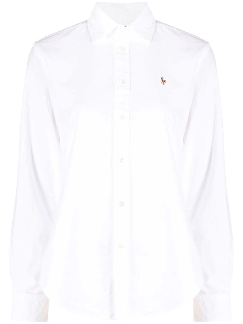 Polo Ralph Lauren White Long Sleeve Tailored Fit Shirt