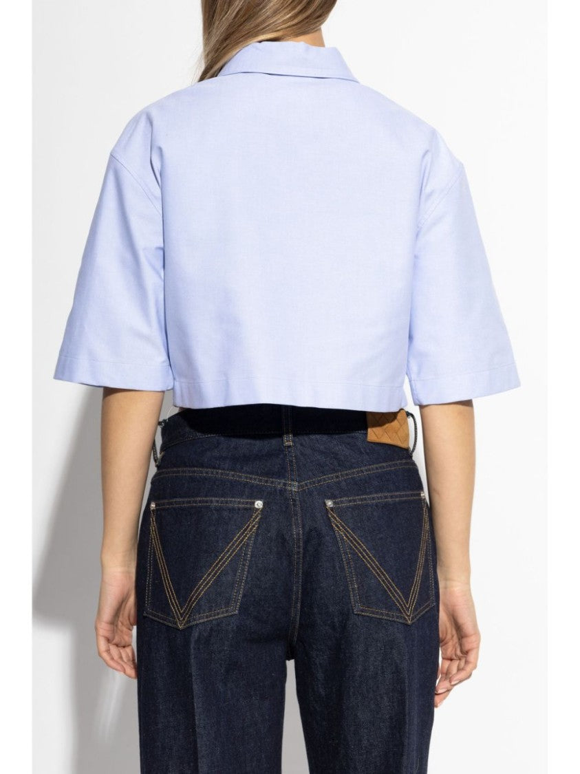Givenchy Cotton Cropped Shirt