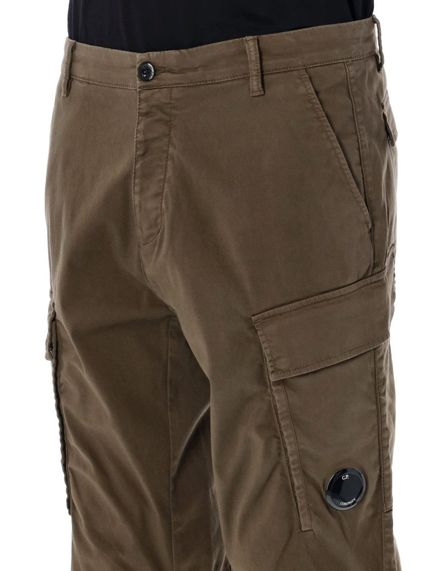C.P. Company Relaxed Fit Straight Pants With Cargo Pockets