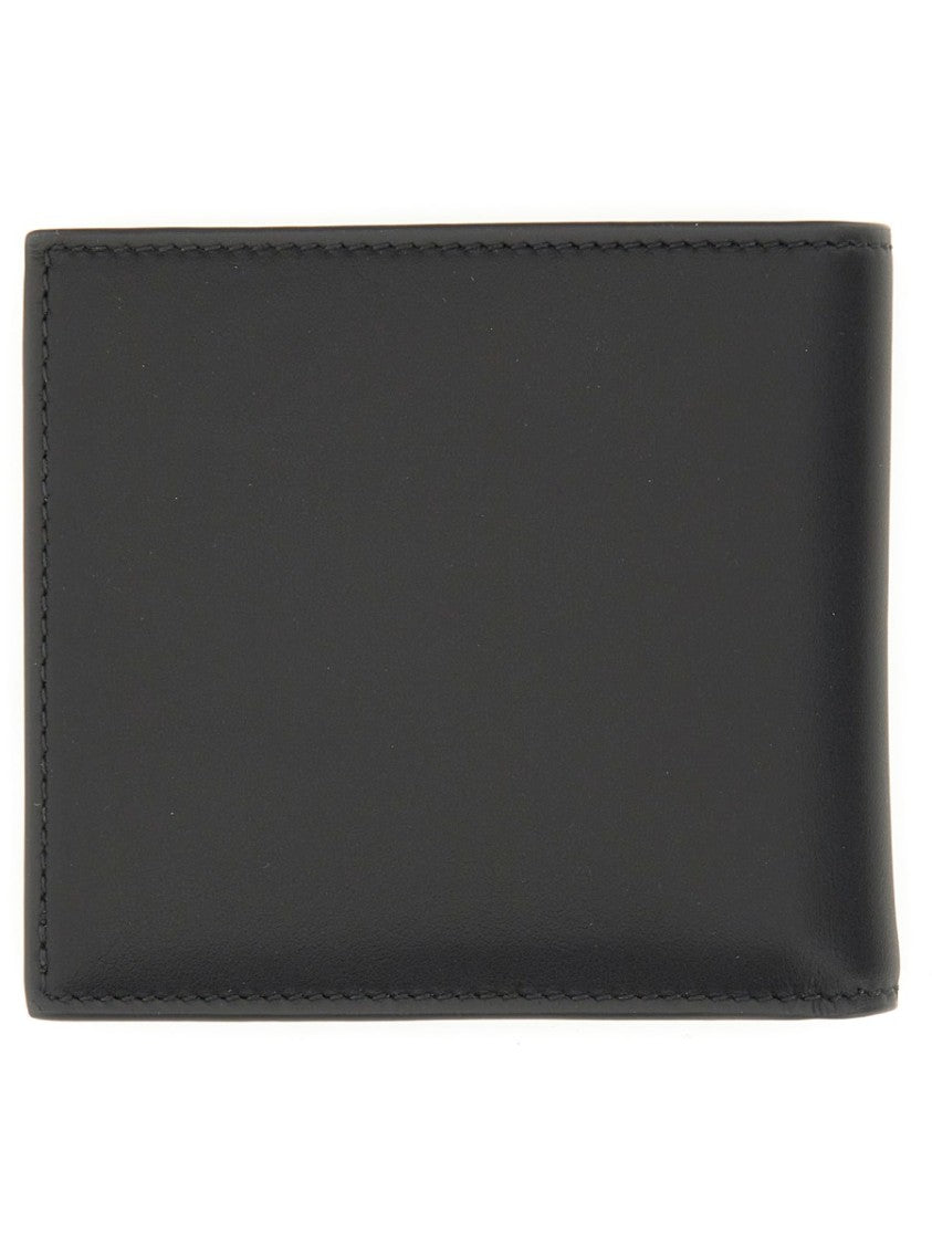 Alexander Mcqueen Bifold Wallet With Logo