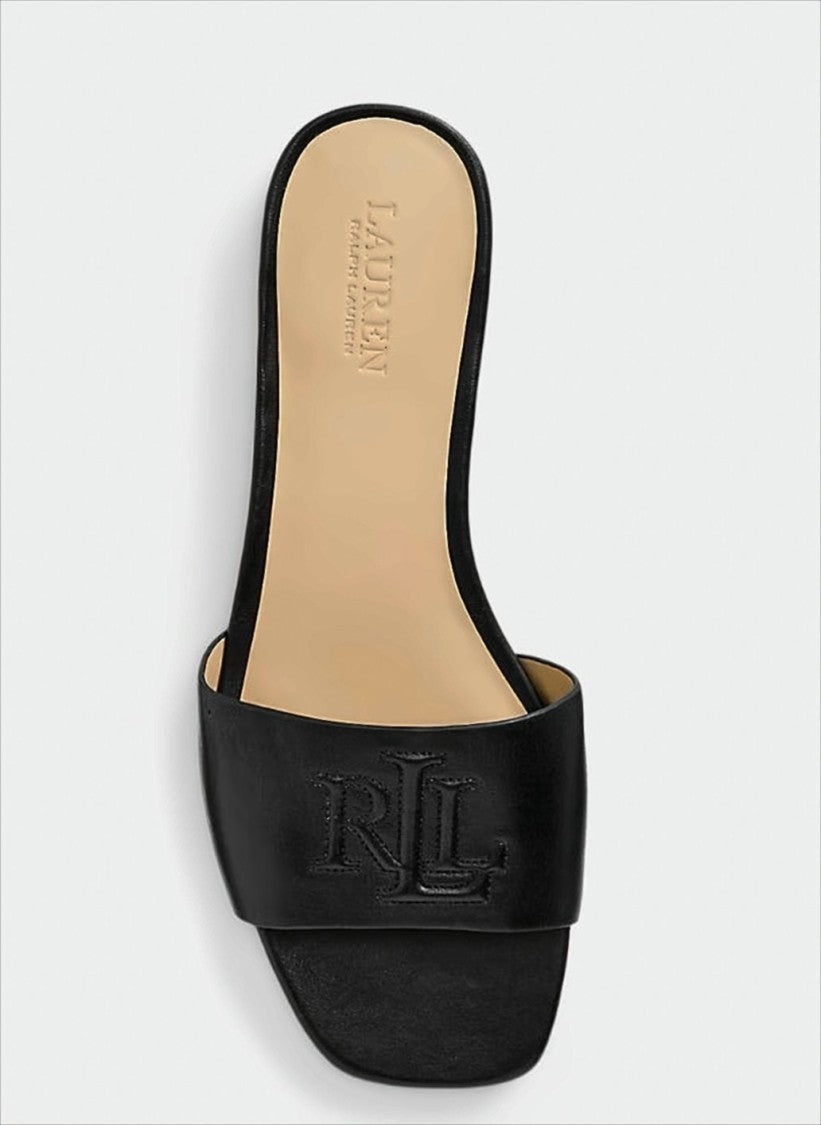 Lauren Ralph Lauren Everley Calfskin Slippers