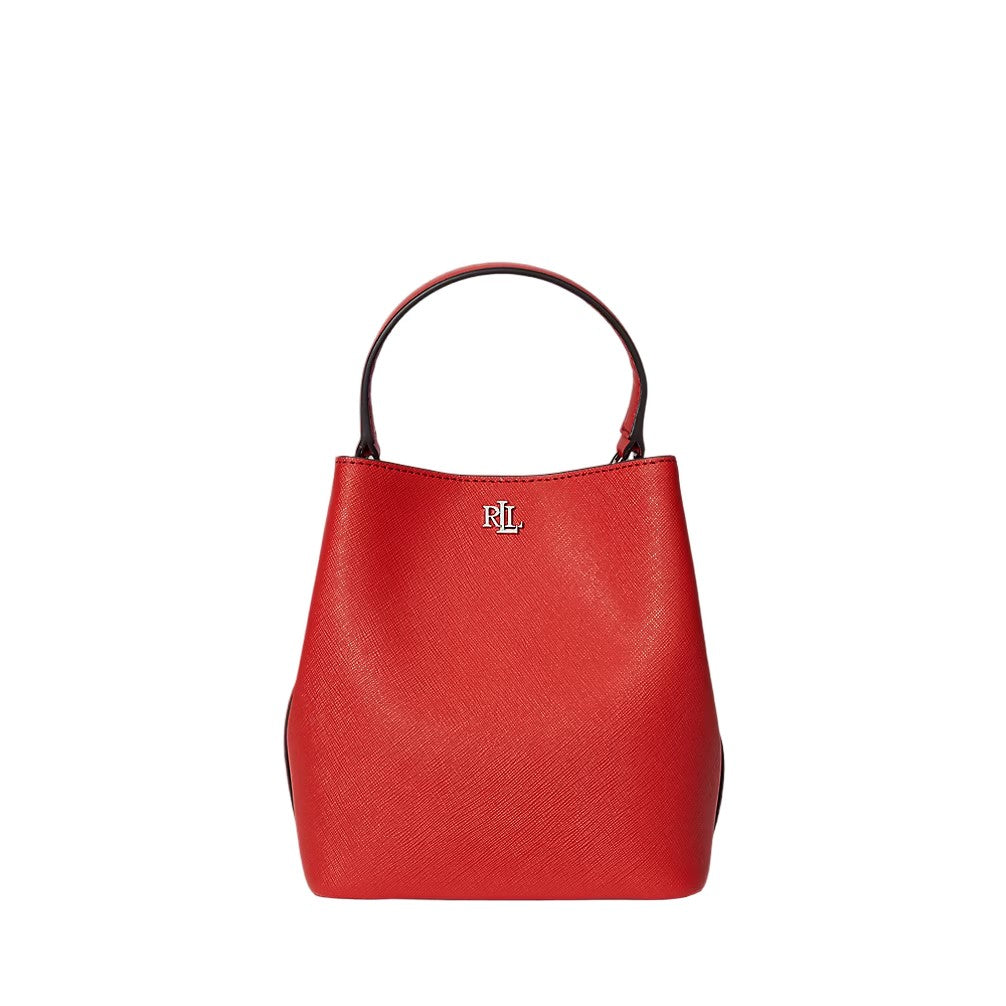 Lauren Ralph Lauren Reese Small Bucket Bag In Textured Leather