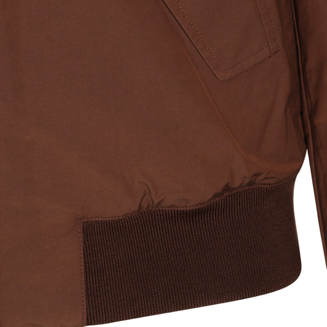 Baracuta Classic Bomber Jacket With Stand Collar And Tartan Lining