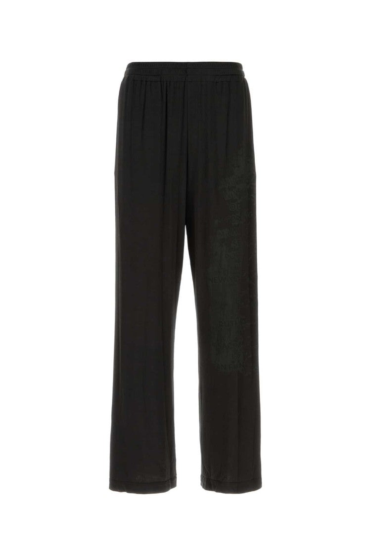 Diesel Black Stretch Acetate P-Jester Pant