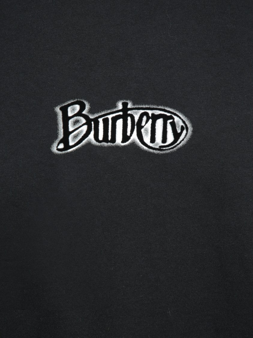 Burberry Cotton T-Shirt With Design