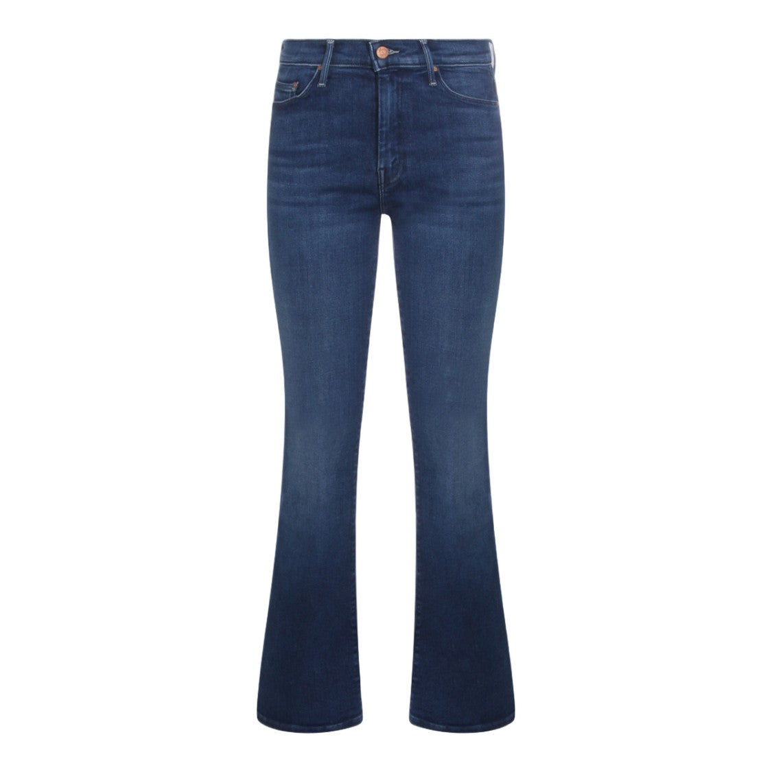 Mother Straight-Leg Jeans With Timeless Finish