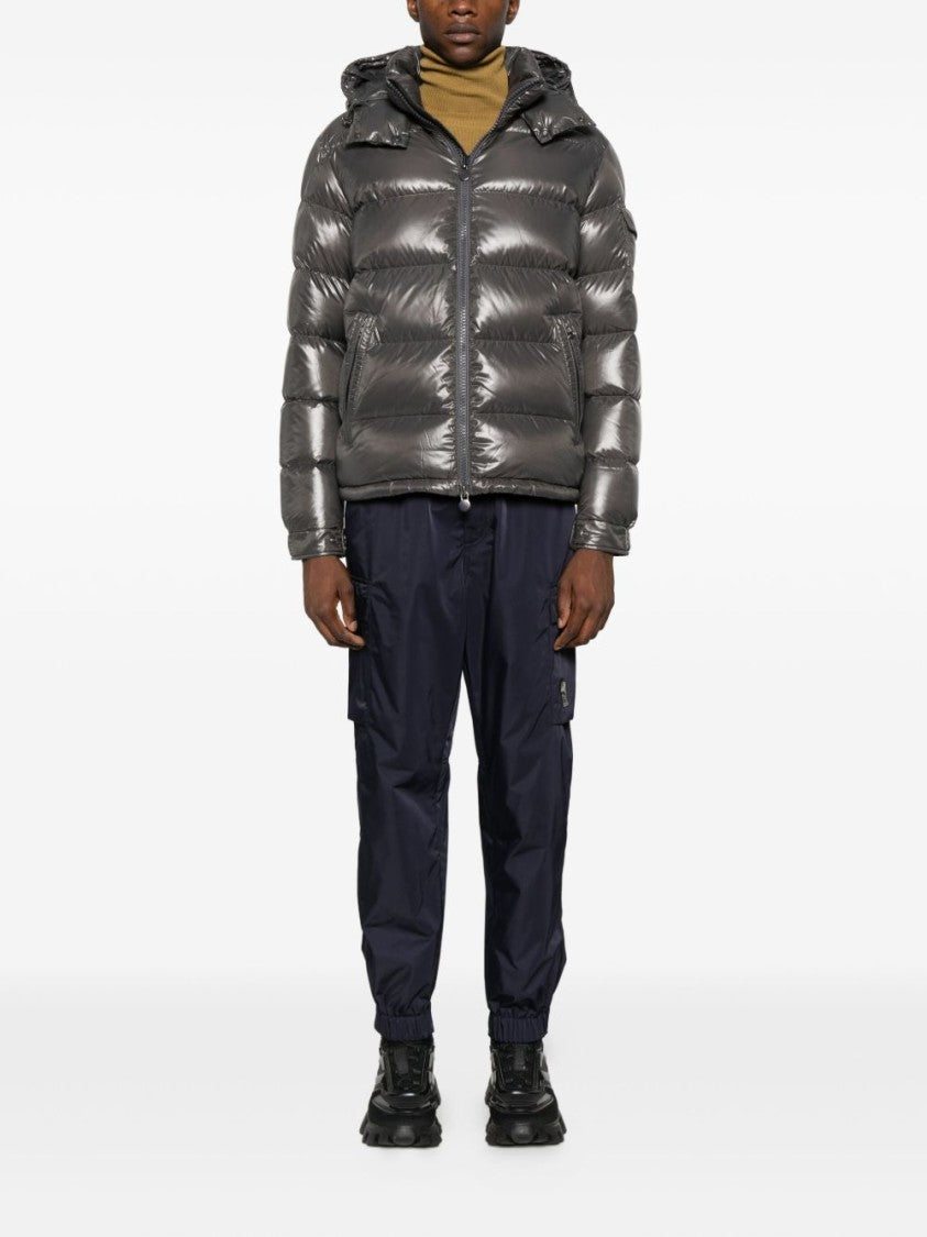 Moncler Grenoble Tailored Minimalist Trousers With Structured Waistband