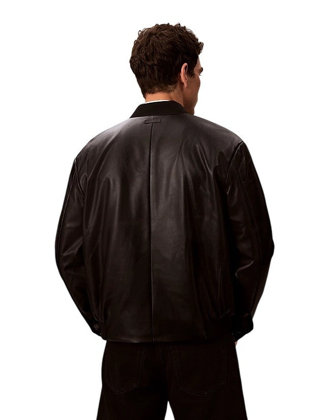 Calvin Klein Modern Bomber Windbreaker With Padded Quilted Lining