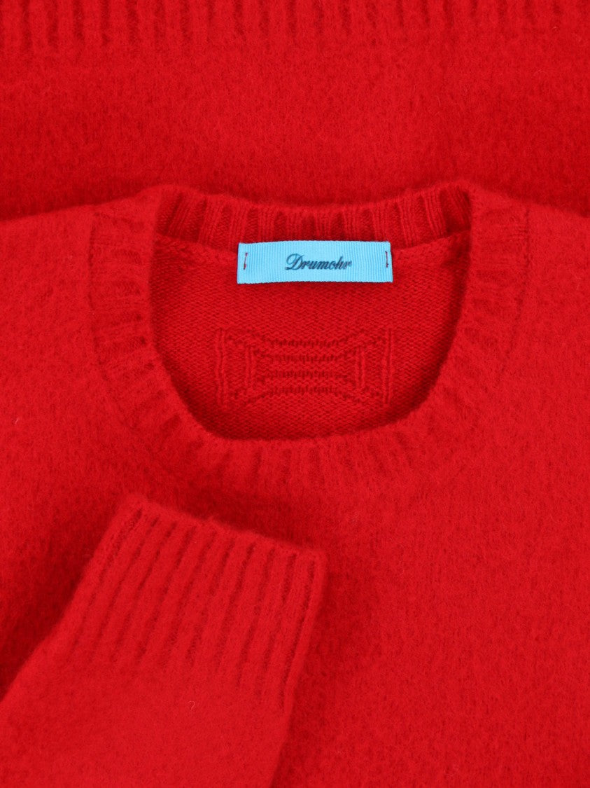 Drumohr Wool Sweater – Red