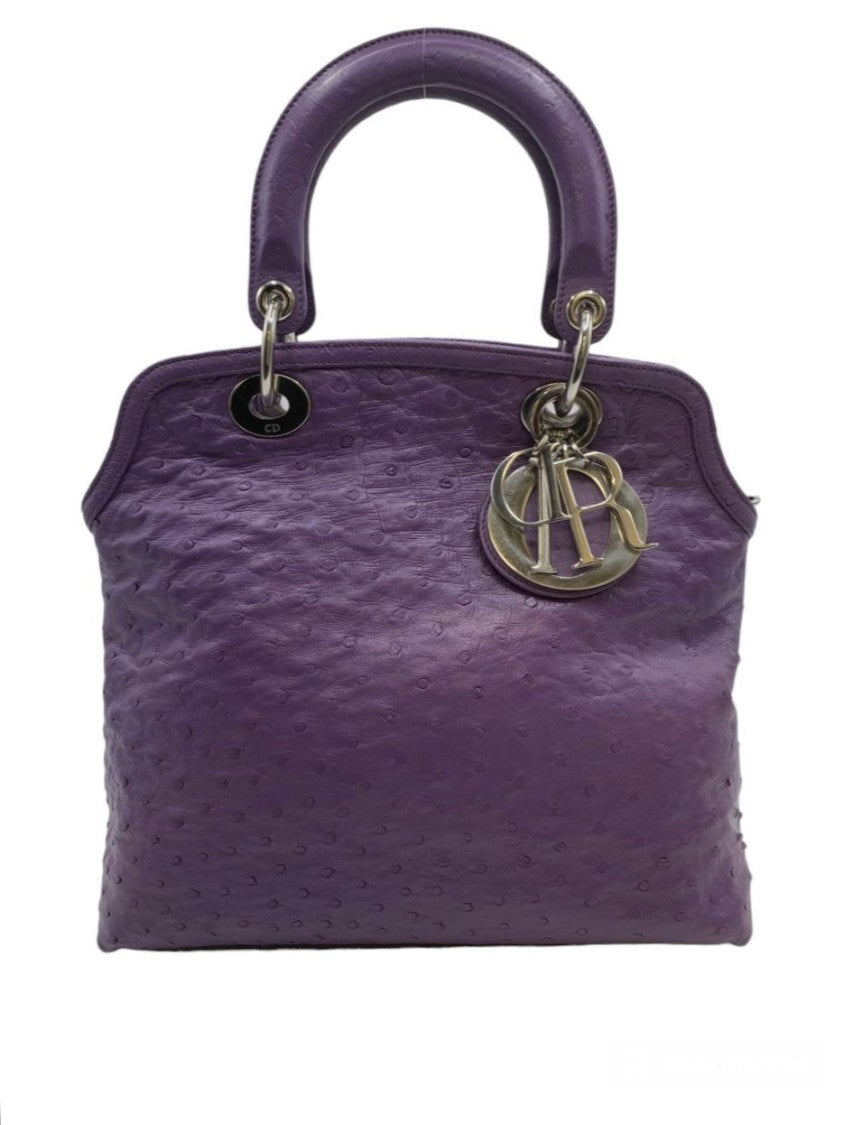 Dior Granville Purple Ostrich
