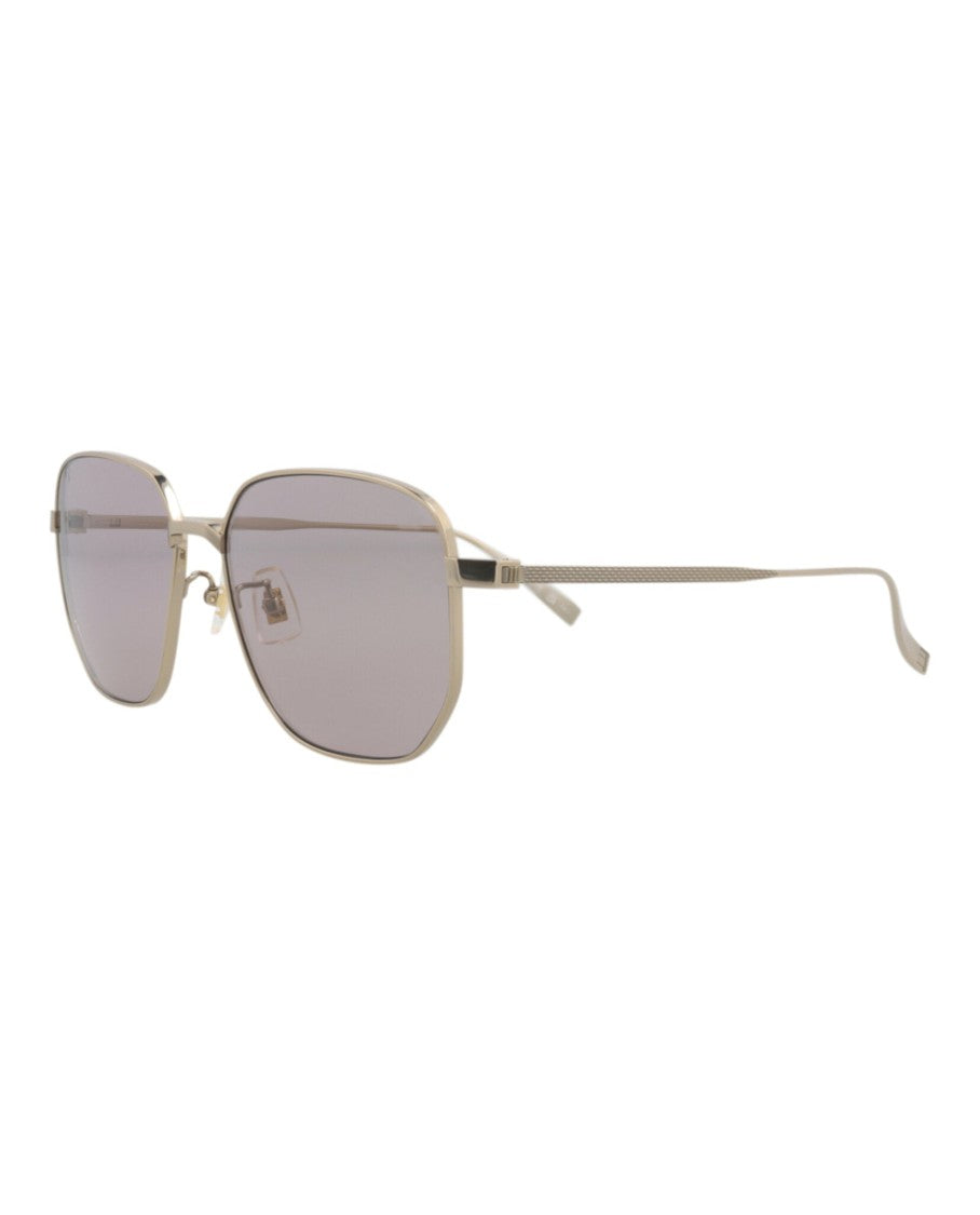 Dunhill Square-Frame Titanium Sunglasses