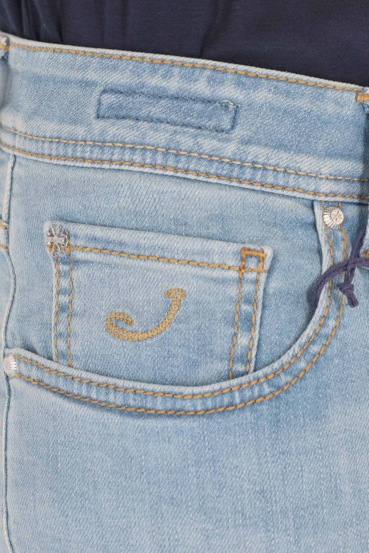 Jacob Cohen Bard Light Denim Stretch Jeans