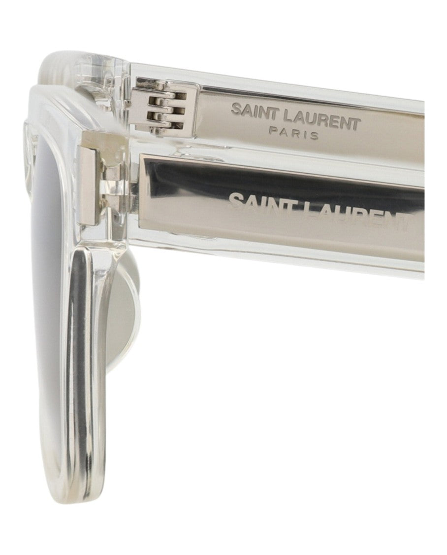 Saint Laurent Square-Frame Recycled Acetate Sunglasses