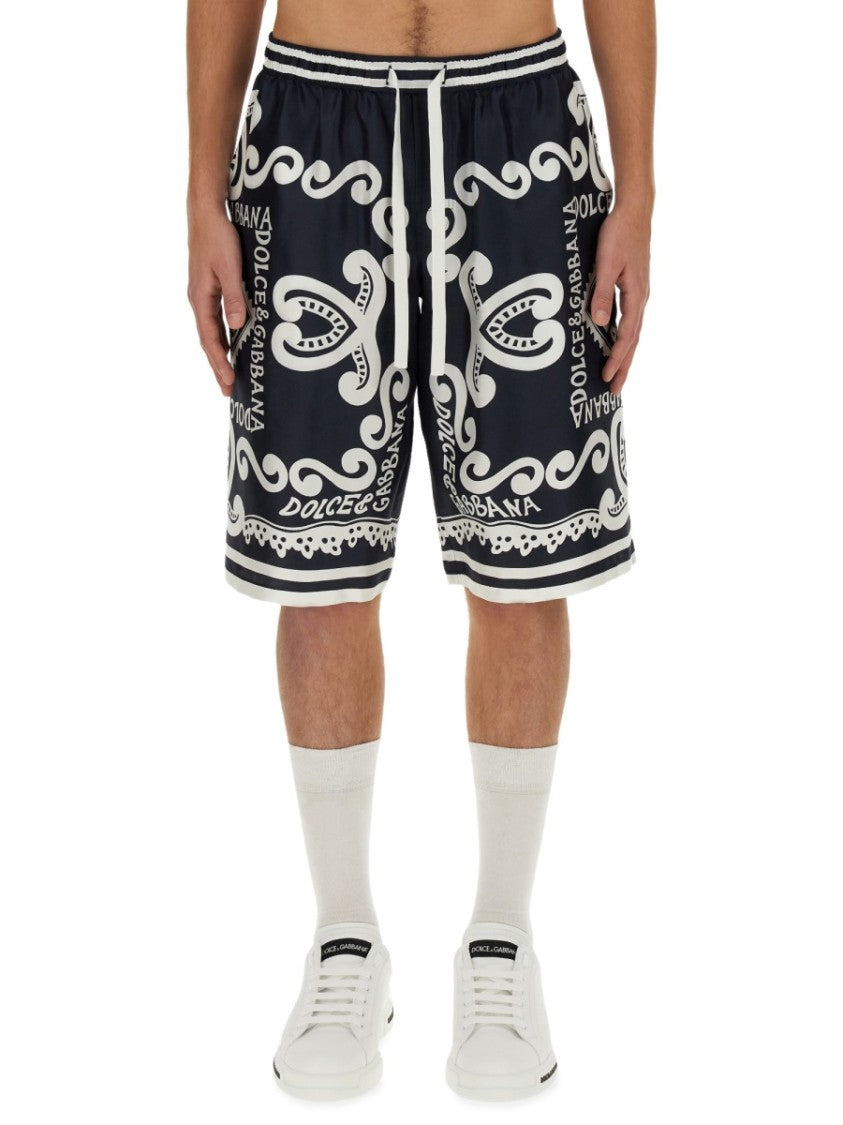 Dolce & Gabbana Bermuda Shorts "Navy"