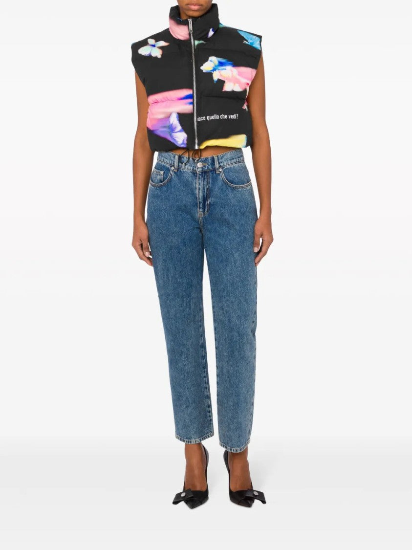 Moschino Structured Short Capospalla With Minimalist Design