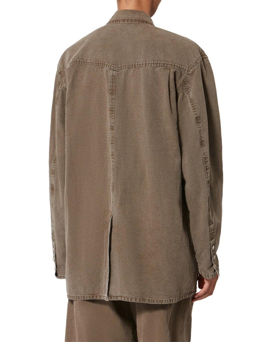 Isabel Marant Étoile Double-Breasted Boxy Jacket With Notched Lapels