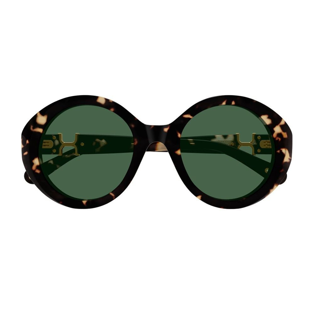 Chloé Ch0332s Marcie-Linea Chloé Round Dark Havana Acetate Sunglasses