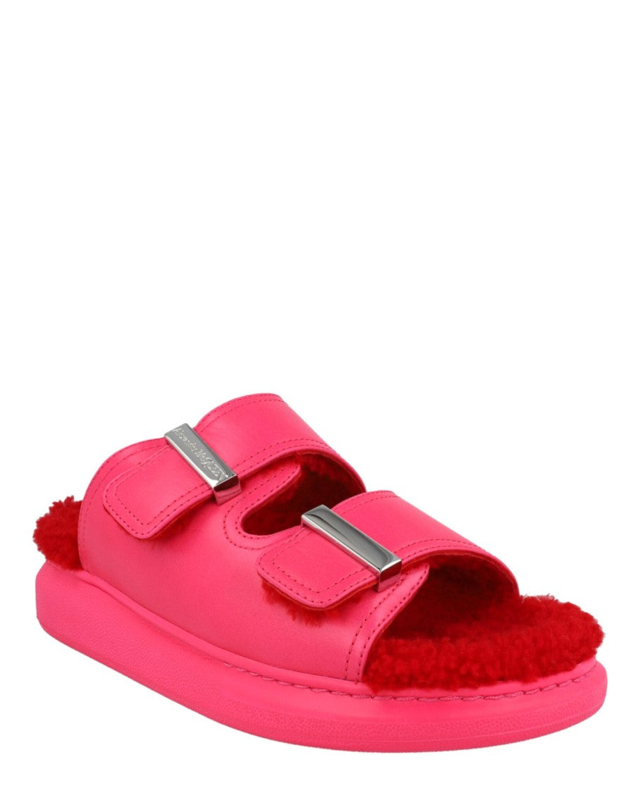 Alexander Mcqueen Oversized Hybrid Slides