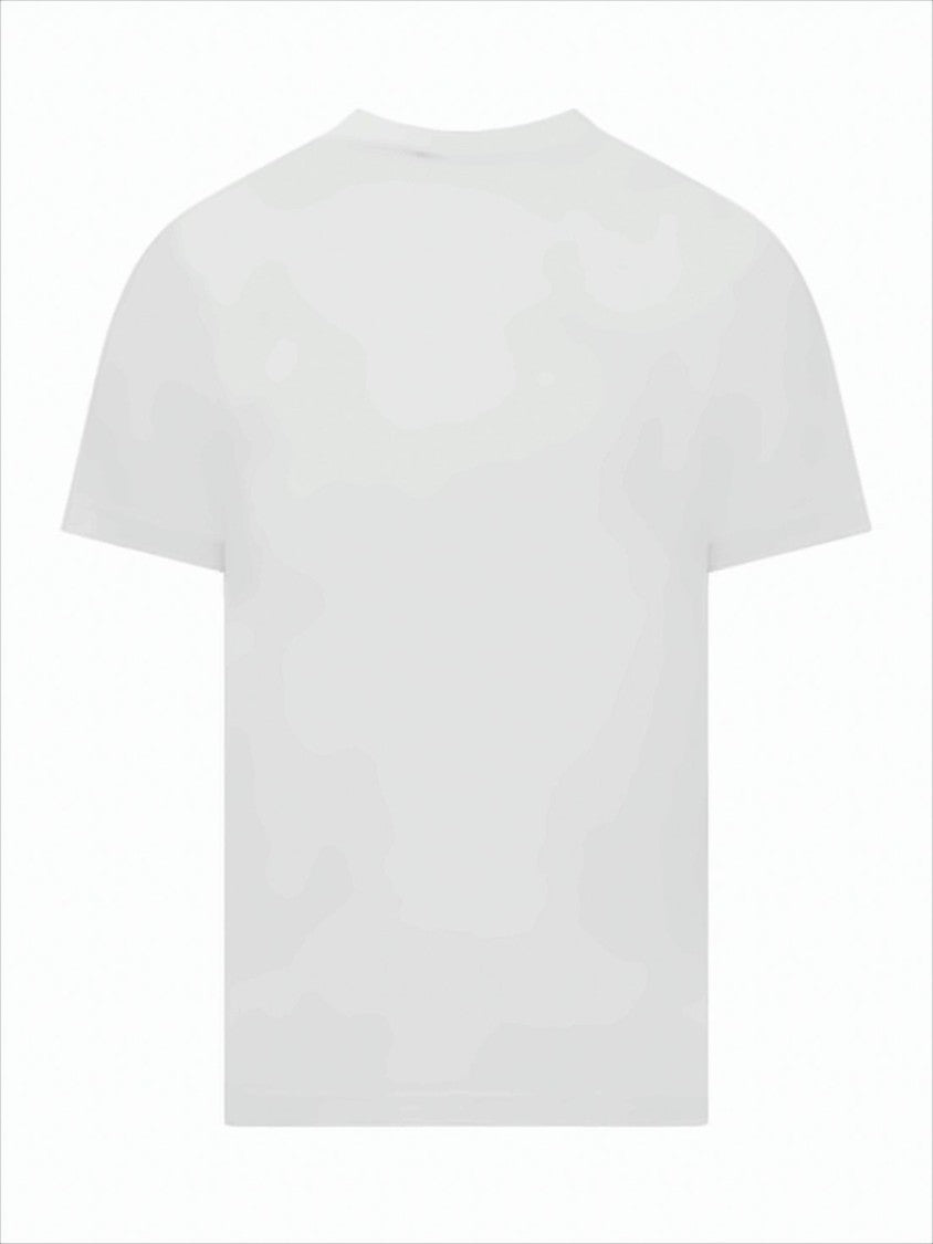 Marni Classic Crew Neck Short Sleeve T-Shirt With Subtle Logo