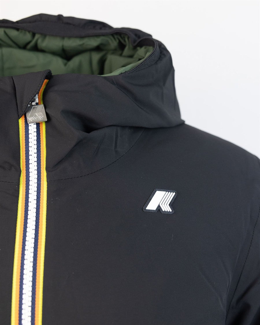 K-Way Jack St Warm Double Jacket – Black
