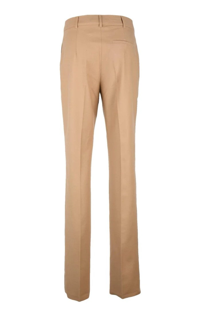 Sportmax Virgin Wool Trousers - Beige
