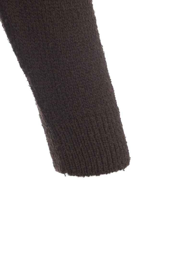 Closed Chunky Knit Cardigan With V-Neck And Timeless Appeal