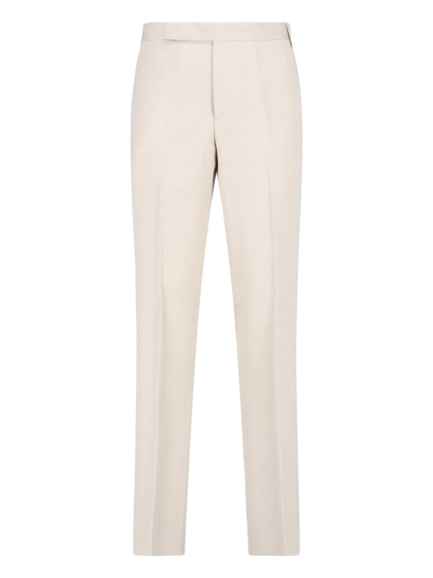 Lardini Tailored Trousers Beige