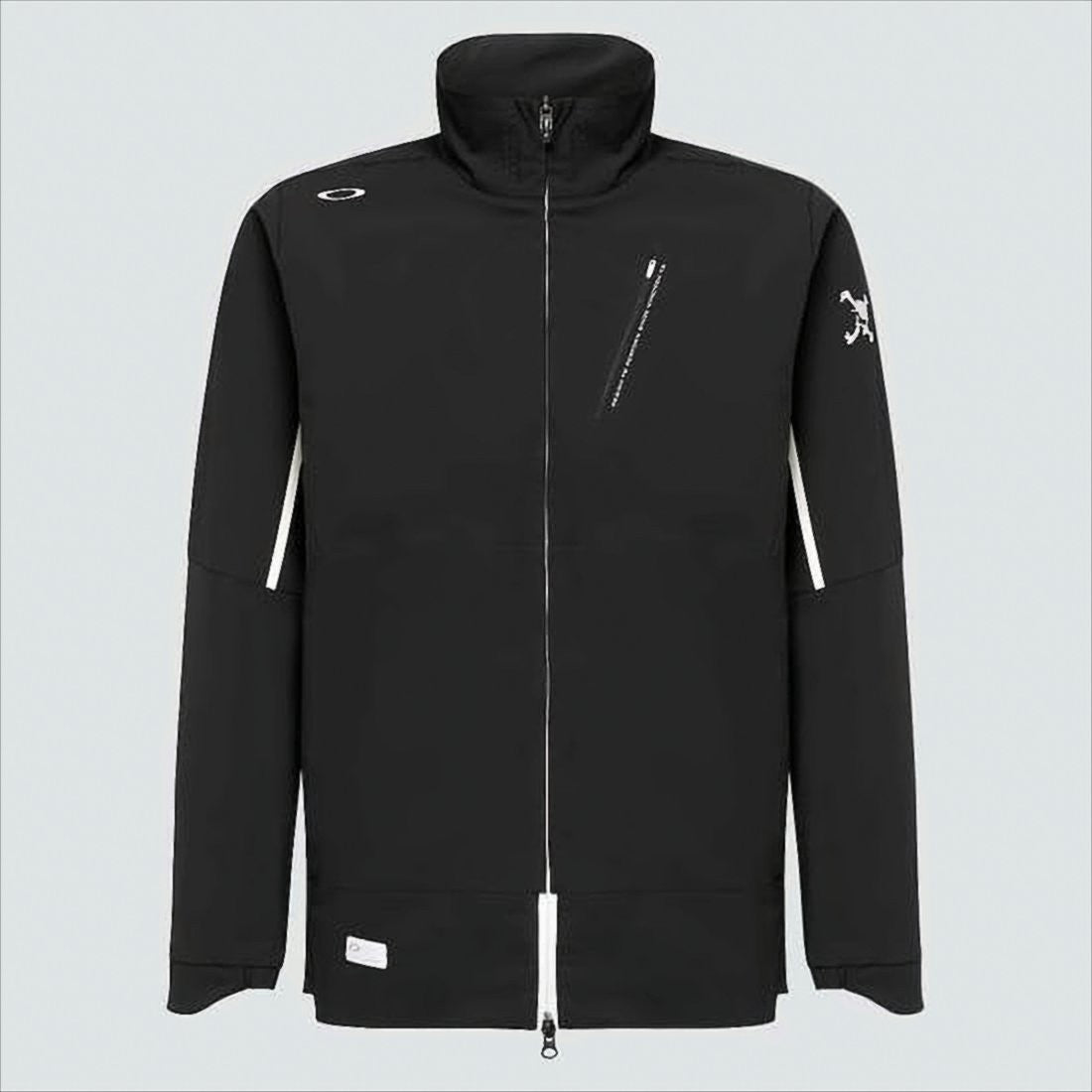 Oakley Fitted Polyester Jacket With High Collar
