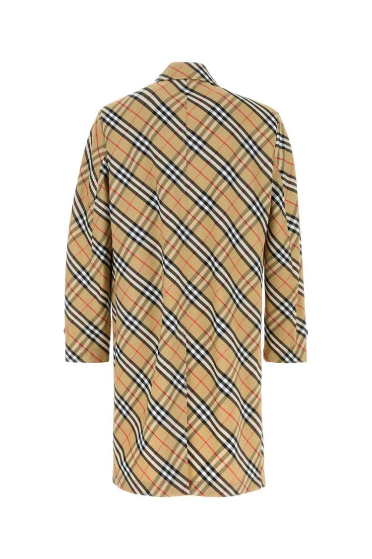 Burberry Embroidered Polyester Trench Coat